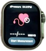 ⁦ADHOMAX Ultra Big 7 In 1 Smart Watch, 2.01" HD Display, Calling, Fitness Tracker, Wireless Charging, Heart Rate, SpO2, Weather, Camera, Music, For IOS, android, men and women (Gold)⁩ - الصورة ⁦5⁩