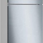 Bosch Series 4, free-standing fridge-freezer with freezer at top, 186 x 75 cm, Inox-easyclean KDN76XI3E8