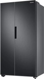 ⁦Samsung Side by Side Refrigerator RS66A8100B1/MR 641L - 23 Cubic Feet - Black- (local warranty)⁩ - الصورة ⁦3⁩