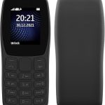 105 Semi Original AFRICIA (105 Dual SIM) - Black