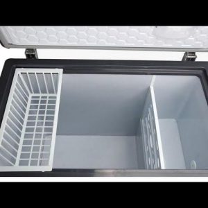 ⁦Lavenero Chest Freezer 341 Liter Net Silver Inner Tub Stainless FDF340⁩ - الصورة ⁦3⁩