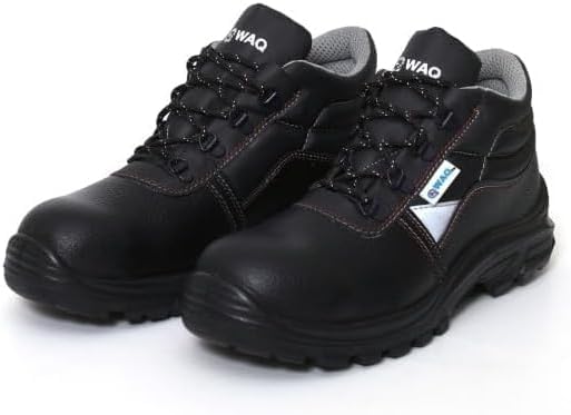 حذاء سيفتي واقي من واك (اسود، 44)