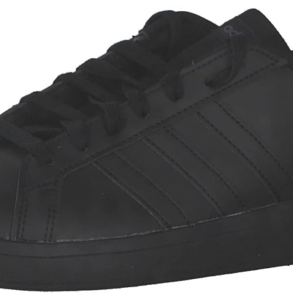 Adidas grand court lifestyle tennis lace-up shoes tennis shoes for unisex kids