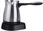 ⁦Stainless Steel Electric Portable Greek Turkish Coffee Machine Kettle,500Ml⁩ - الصورة ⁦4⁩