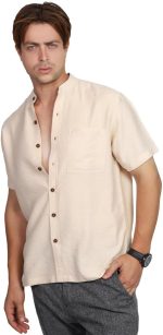 ⁦Men's Linen Shirt⁩ - الصورة ⁦7⁩