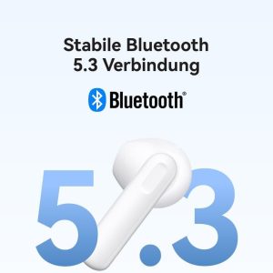 ⁦HUAWEI FreeBuds SE 2, 40-Hour Battery Life, Compact and Comfortable to Grip, 3 Hours of Music Playback on a 10-Minute Charge, IP54 Dust & Splash Resistance, Ceramic White⁩ - الصورة ⁦7⁩
