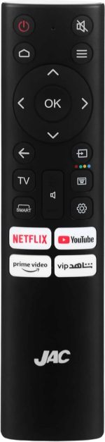 ⁦JAC 58 Inch Frameless 4K UHD Smart LED TV, Black - 58JC7132F⁩ - الصورة ⁦5⁩