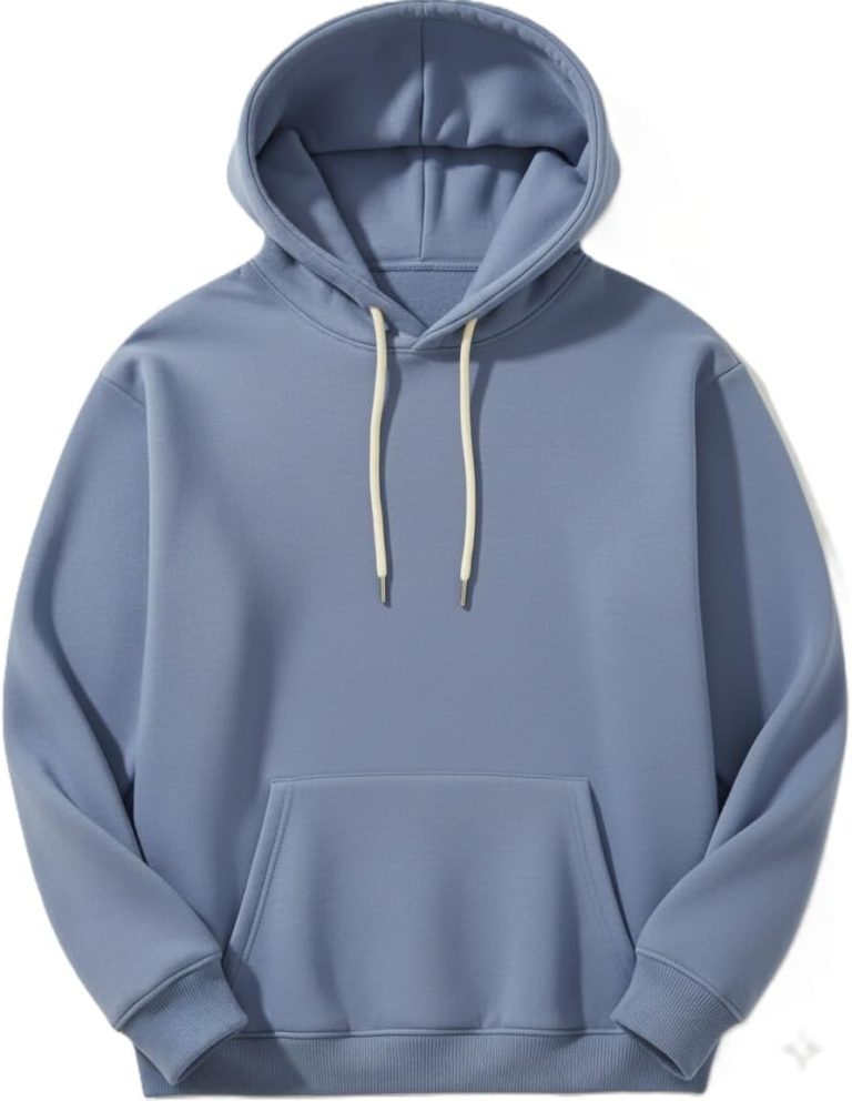 DO IT mens Basic Cotton Hoodie Sweatshirt
