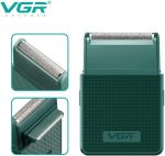 VGR Professional Electric Razor for Men - Ultra Thin Rechargeable (USB Charging) - Reciprocating Blade for Face Smoothing Beard Trimmer - Black - الصورة 2