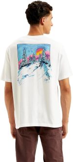 ⁦تيشرت عصري برسومات للرجال من ليفايس (عبوة من قطعة واحدة)⁩ - الصورة ⁦2⁩