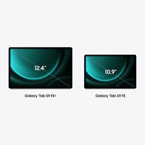 ⁦Samsung Galaxy Tab S9 FE+ 5G Android Tablet, 12.4 inches Display, 8GB RAM, 128GB Storage, S Pen Included, Gray - 1 Year Warranty/Local Version⁩ - الصورة ⁦3⁩