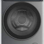 Fresh Washing Machine, 8kg, Silver, 1200 RPM, Glass Door 2, Direct Drive Motor
