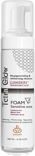 ⁦Tetra Glow Sensitive Zone Whitening Routine (1 Cream + 1 Foam)⁩ - الصورة ⁦3⁩