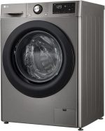 ⁦LG Vivace Washing Machine 8KG, with AI DD technology, Stone Silver⁩ - الصورة ⁦11⁩
