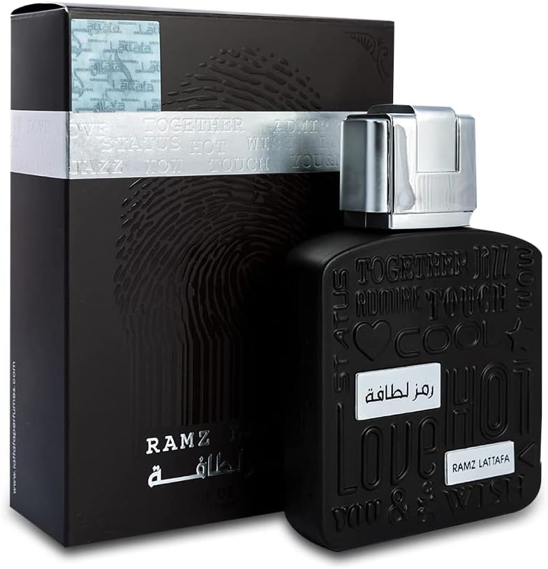 51468OYXZTL._AC_SL1100_.jpg LATTAFA RAMZ Silver EDP Perfume Spray For Men 100 ml