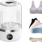 Kameety Underwear Washer Machine Portable, Mini Laundry Machine, Compact Cordless Electric Automatic Device For Underwear Socks Camping Travel Student Dorm