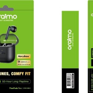 ⁦Oraimo OTW-330S FreePods Neo ENC Wireless Earbuds Bluetooth TWS Earphone with APP Control,50h Play T⁩ - الصورة ⁦14⁩