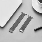 ⁦ADHOMAX Mesh Metal Loop For ultra Watches Band 42mm 44mm 45mm 46mm 49mm for iWatch Bands Series Ultra SE, 1 to10 Women Men, Stainless Steel Strap with Magnetic Clasp⁩ - الصورة ⁦6⁩