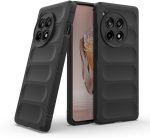 ⁦جراب متوافق مع OnePlus 12R 5G ، - غطاء مزدوج الحماية مصقول مقاوم للصدمات شديد التحمل فائق الجودة مع حماية للكاميرا - غطاء واقي مضاد للخدش متين و مقاوم للانزلاق - أسود⁩ - الصورة ⁦5⁩