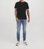 ⁦ISTANBUL MODEL Men's Plain T-Shirt, Round Neck Short Sleeve t-shirt for Men, Half sleeve Tee, Pack of 1, Classic, 95% Cotton & 5% lycra (spandex)⁩ - الصورة ⁦5⁩