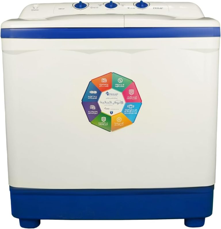 Half Automatic Washing machine -12 Kilo Bombe -Pump-Blue