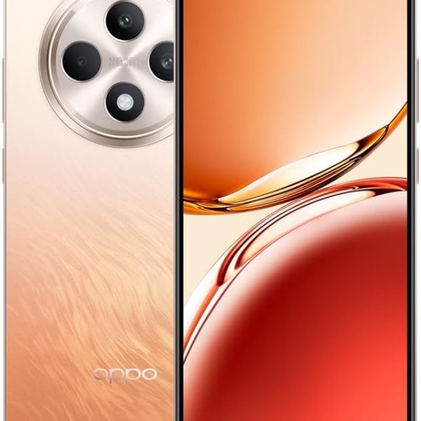 OPPO Reno 12F 5G, 12GB Ram, 256GB Storage - Amber Orange