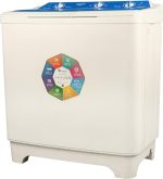 Passap Half Automatic Washing machine -10 Kilo -Bombe-White - الصورة 2