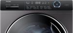 ⁦Haier 10.5 Front Loading Washing Machine with 6 KG Dryer, 525mm Super Drum, Direct Motion inverter Motor, Laser Welding, i-Refresh, Dark Silver, HWD100-B14979S8⁩ - الصورة ⁦5⁩