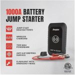 ⁦Energizer Portable Auto Battery Charger Jump Starter,12V Lithium Jump Starter Box, Car Battery Booster Pack, Portable Power Bank Charger & Jumper Cables up to 6L Gas 3L Diesel Engine - ETL Certified⁩ - الصورة ⁦5⁩