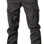 Men's Cargo Pants with Side Pockets and Soft Stretch Material