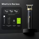 ⁦Oraimo BEARD & BODY Trimmer | balls friendly Skin Protected Blades | 150MIN RUN TIME | Self-Sharpening Blades | Travel Lock | Type-C Fast Charging (OPC-TR12)⁩ - الصورة ⁦7⁩