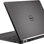 لاب توب لاتيتيود مع معالج كور i7-5600U - ذاكرة رام 4 جيجابايت وقرص SSD بسعة 256 جيجابايت، شاشة مقاس 15.6 بوصة، أسود، موديل E 5550