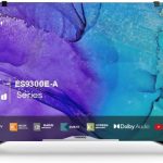 TORNADO Shield Smart LED TV 32 Inch HD With Built-In Receiver, Black, Wi-Fi, RF, 2 HDMI and 2 USB Inputs - 32ES9300E-A