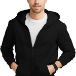 Full Zip Hooded Sweatshirt, Men's