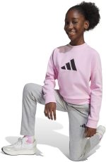 ⁦adidas jg fi logo ts pink,true pink,black gym & training tracksuit for junior girls size⁩ - الصورة ⁦7⁩