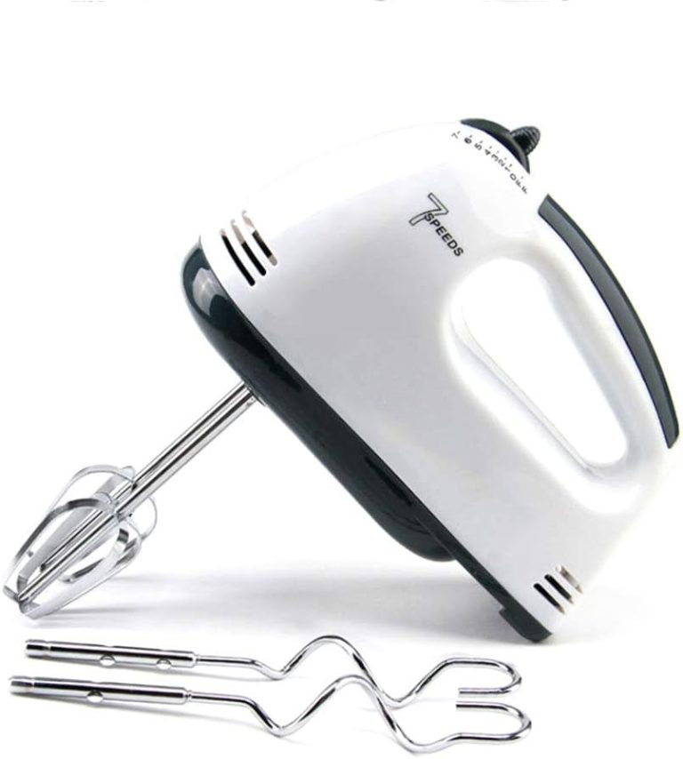 XUDREZ Electric Whisk for Baking,Adjustable Hand Mixer with 2 Beaters for Kitchen Baking Cake Ice Cream Food Beater