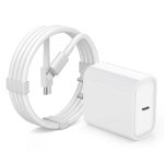 iPhone Charger [Apple MFi Certified] Apple Block USB C Fast Wall Plug with 3FT USB C to Lightning Cable for iPhone 14 Pro Max/14/14 Plus/13 Mini/12/12 Pro/11/XR/Xs Max/AirPods/iPad Air 3/Mini 4(White)