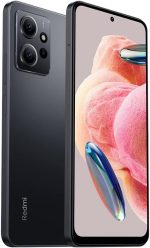 ⁦Xiaomi Redmi Note 12 Dual SIM Smartphone with 4GB RAM, 128GB ROM, 6.67-Inch Display, 4G LTE Connectivity, High-Resolution Camera, Efficient Performance, Onyx Gray Enhanced Mobile Experience⁩ - الصورة ⁦3⁩