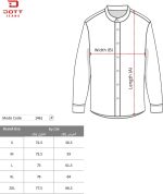 ⁦Men's Linen Button-Down Shirt⁩ - الصورة ⁦5⁩