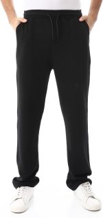 Andora Mens Slash Pockets Elastic Waist Sweatpants Pants