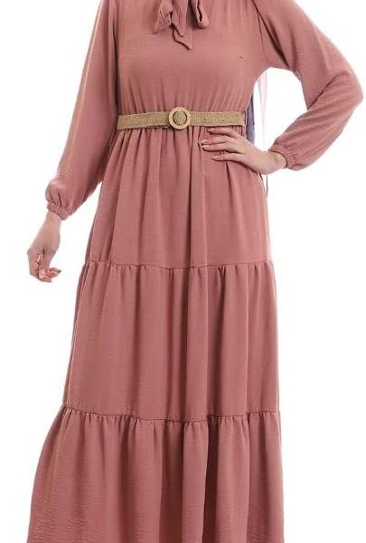 Violet Casual Role Dress With Belt