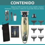 ⁦VGR-978 Men's Razor and Trimmer – Precision Blades, Cordless Operation, Powerful Battery, Professional Design for Home and Salon Use⁩ - الصورة ⁦3⁩