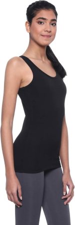 ⁦Dice womens Round Neck Solid Tank Top⁩ - الصورة ⁦3⁩