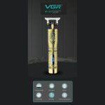 ⁦Hair Shaver Hair Clipper & Beard Trimmer for Men, with Precision Blade, Cordless & Cord Use, On/Off Switch, 120 min Usage Time, V-091⁩ - الصورة ⁦2⁩