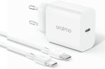 Oraimo 20W Type C Fast Charger Pd 3.0 Usb C Wall Adapter Compatible For Samsung Galaxy S22 S21/S21+/S21 Ultra/S20/S20+/S20 Fe/Note 20 Ultra/10, Google Pixel 6/5/4, White