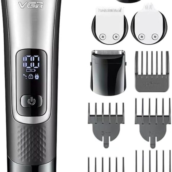 Professional grooming kit V-111 5 in 1 Interchangeable 5 head 300 min operating time 1500mAh Lithium battery fast charging