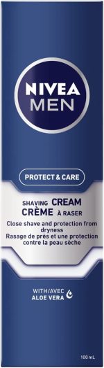 NIVEA MEN Protect & Care Moisturizing Shaving Cream, 100mL