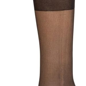 ⁦Charmaine Women Knee-High and Semi-Sheer Plain Socks⁩ - الصورة ⁦4⁩