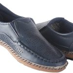 Boys Casual Leather 2 Tone Small Molding Sneaker798