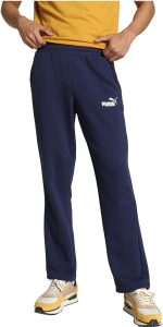 Puma ESS Logo Pants TR op, Men's Knitted Pants, Medium Gray Heather, S